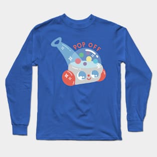 Pop off Retro Vintage Toy Art Long Sleeve T-Shirt